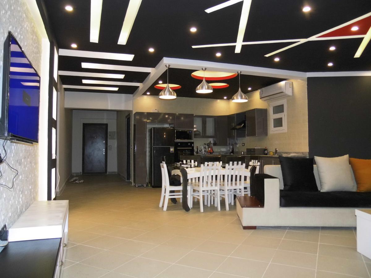 Three-Bedroom Apartment At Louly Beach Resort Ain Sukhna Luaran gambar